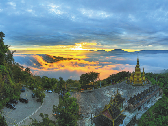 Where time moves at tea pace