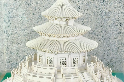 Beijing exhibition presents magic of paper sculpture