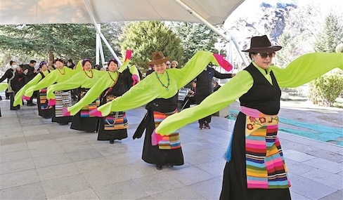 Festive cheer spreads across Xizang