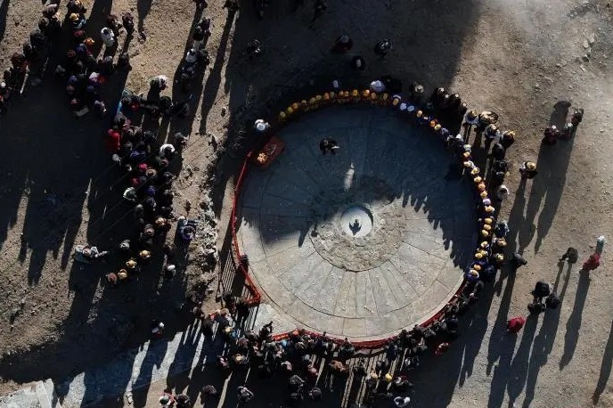 Ancient observatory in Xizang marks spring sowing season with rituals