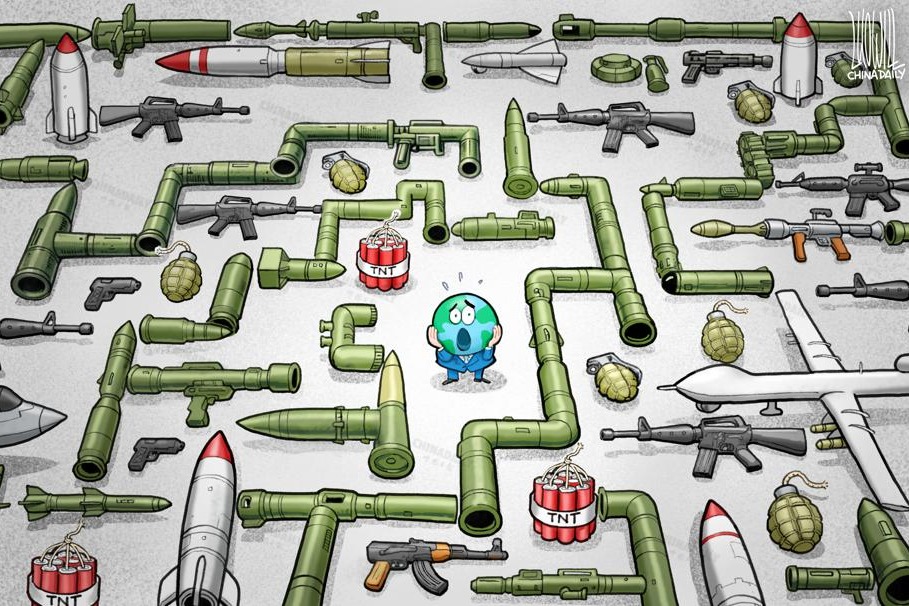 Trapped in the war maze