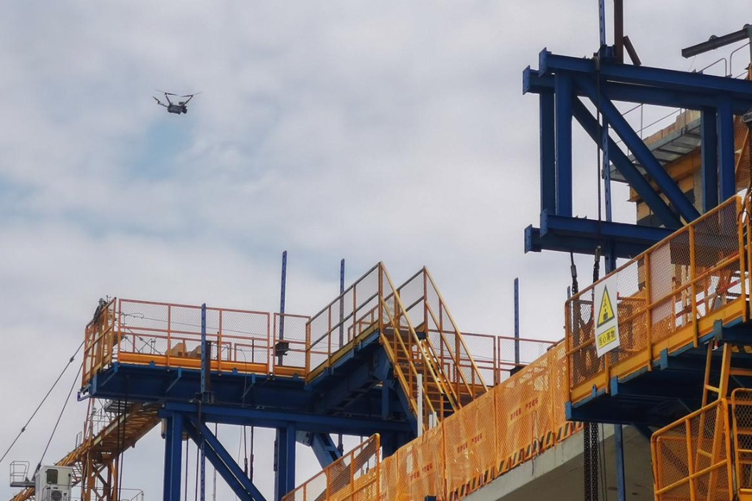 AI drone breaks new ground on Sichuan rail line