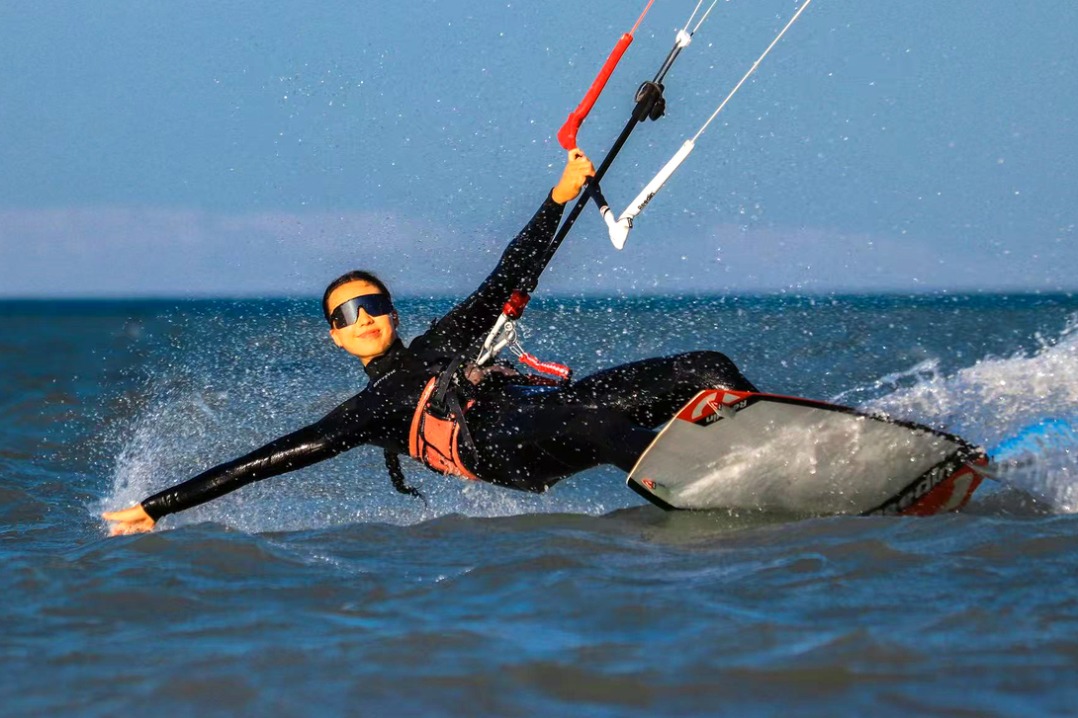 Riding the wind