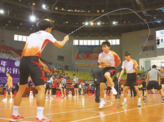 Hechi hosts 2025 Guangxi Youth Jump Rope Open