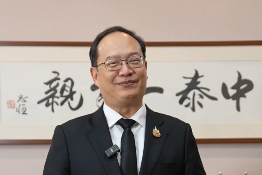 Thai ambassador to China gives shopping recommendations for visitors