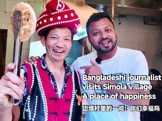 Bangladeshi journalist visits Simola village: A place of happiness