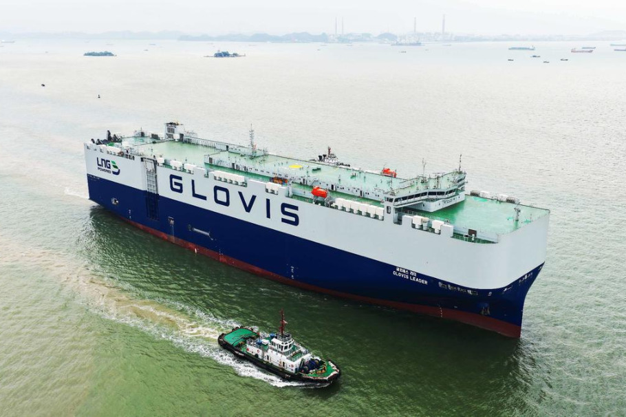 Guangzhou Shipyard International begins testing of 10,000-vehicle PCTC