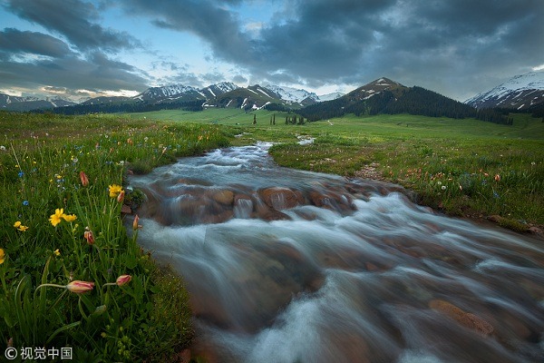 Nalati Grassland (Nalati Prairie), Ili Kazak autonomous prefecture
