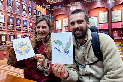 French vloggers find the dream life in Shangri-La