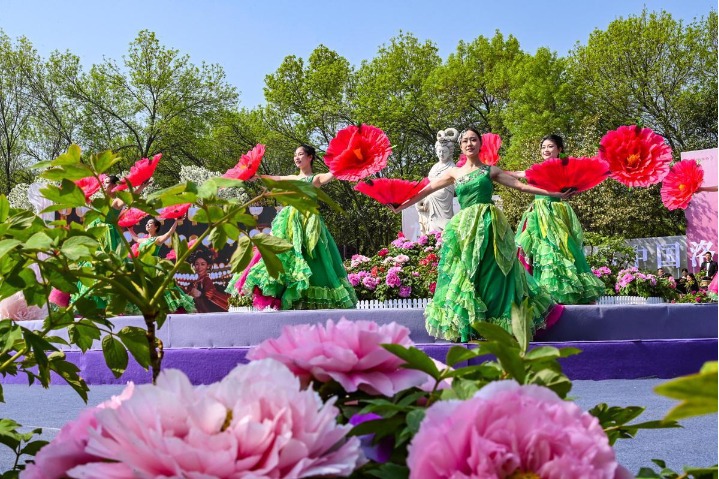 Luoyang peony festival blooms with Tang Dynasty flair