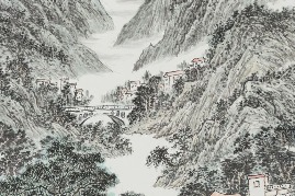 Hunan artist's painting and calligraphy donations on view in Changsha