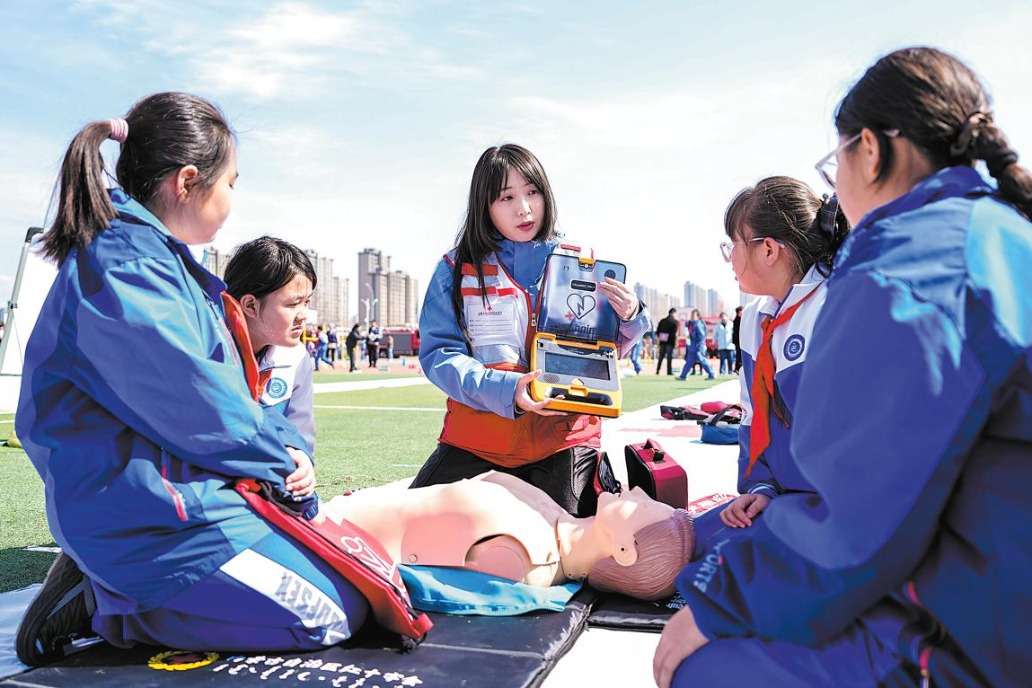 First-aid plan in schools to be expanded