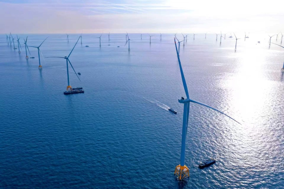 Deep offshore wind farm showcases innovation