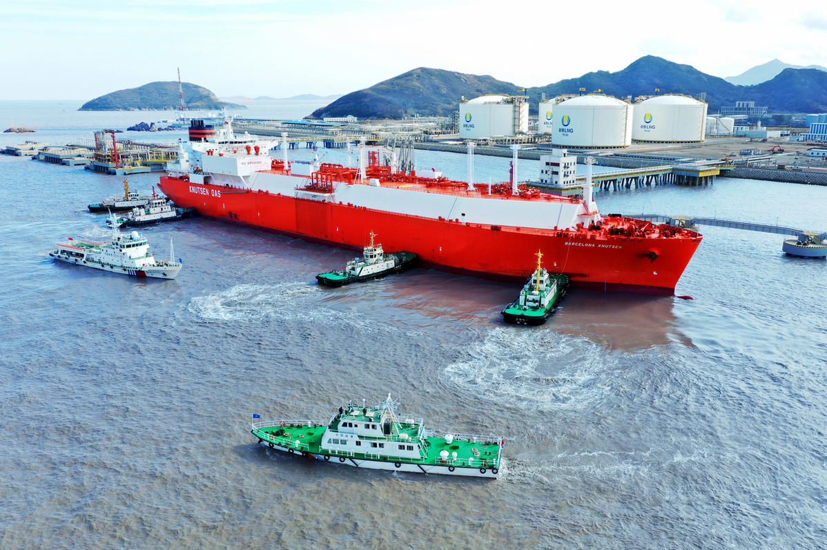 Zhoushan achieves breakthrough in green marine fuel supply