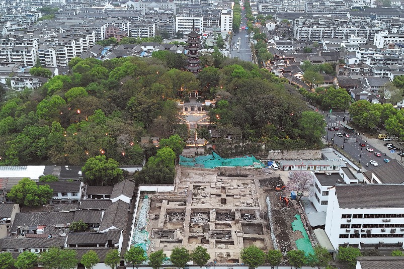 History stirs beneath modern streets