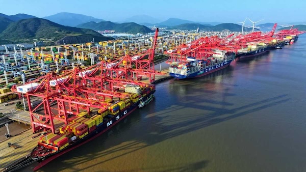 Ningbo sees strong trade growth with BRI countries