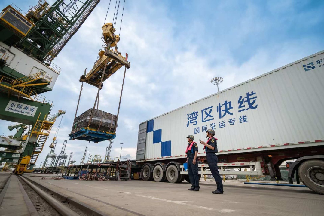 Dongguan-Hong Kong cargo park grows 217 percent annually since 2023