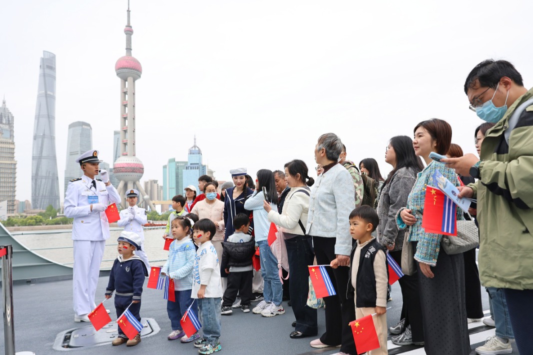 China marks navy's 77th anniversary amid growing role in safeguarding peace