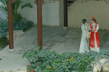 Red Chamber-themed garden exhibition on view in Beijing