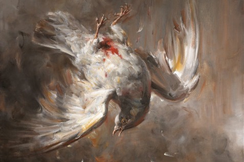 Chinese artist unveils new work as a plea for peace