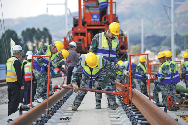 Nation accelerates construction of modern cross-country infrastructure system