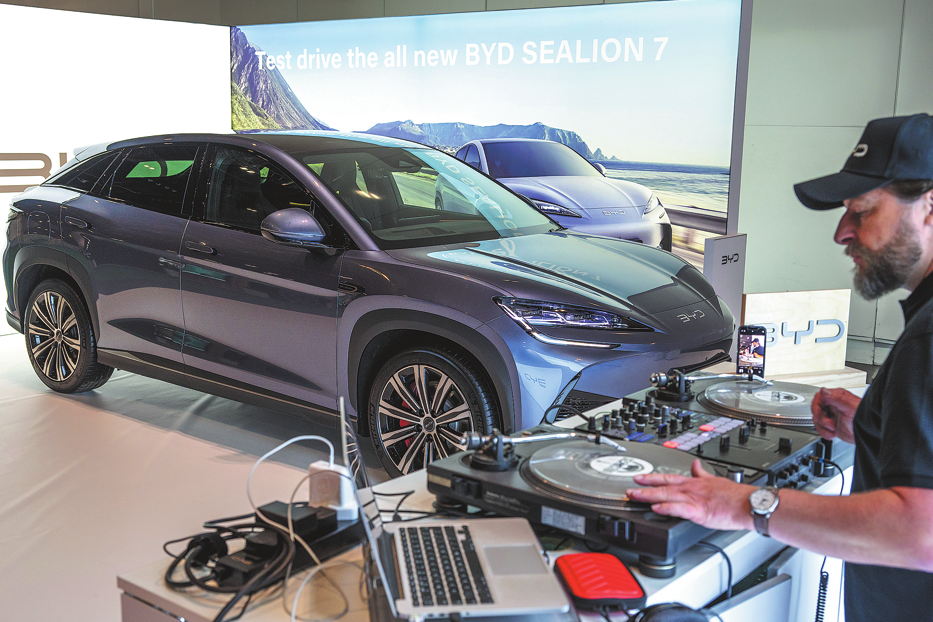 Chinese EVs making inroads in UK