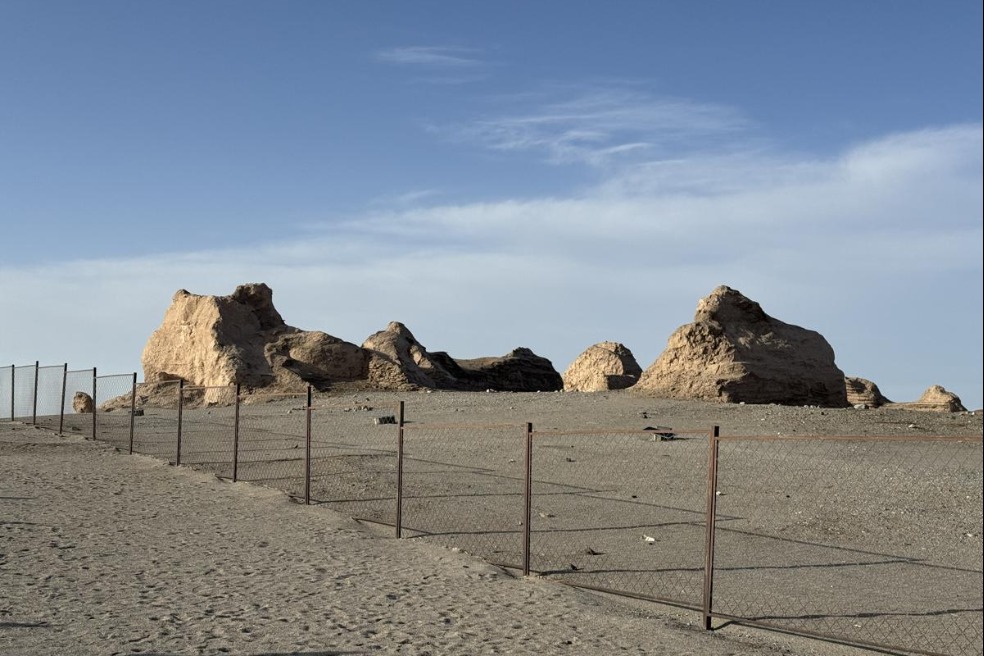 Xinjiang's ancient Milan ruins showcase a cross‑cultural past