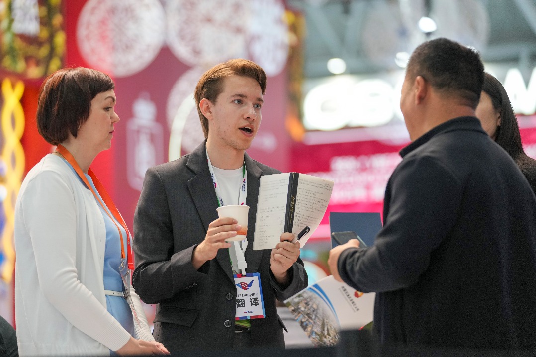 Young Russian builds biz bridges in Xi'an