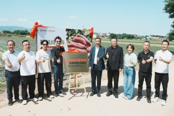 Qian Dama and Tianxi Agriculture unveil model crop demonstration bases in Shaanxi
