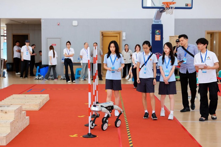 Young innovators connect through AI exchange