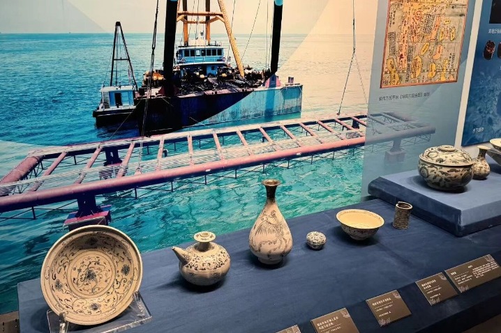 Tianjin exhibition gathers treasures salvaged from deep sea