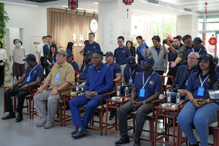 Eight-nation delegation visits Tianjin's Luban Workshop vocational model