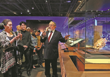 Exhibition makes mythical connections