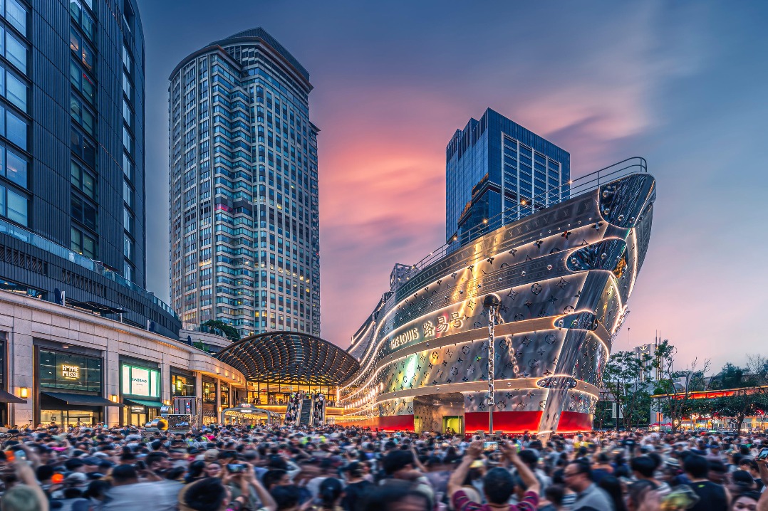 Louis Vuitton's 'The Louis' landmark marks first anniversary