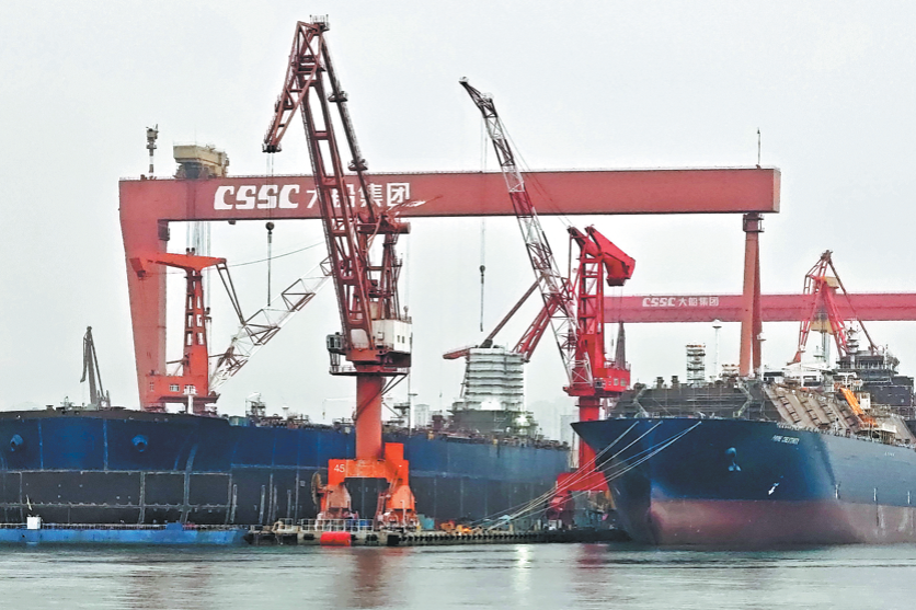 Dalian banks on shipbuilding skills