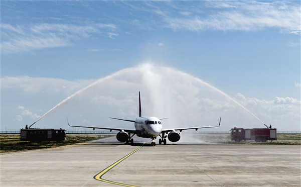 Hulunbuir–Seoul direct air route launches first flight