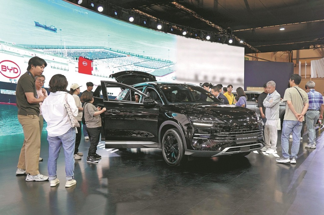Chinese EVs gain ground in South Korea