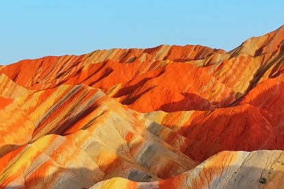 Zhangye Colorful Danxia, Gansu