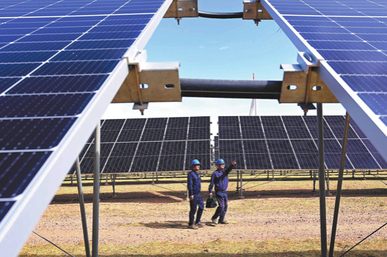 Power grid investments fuel China's green energy transformation