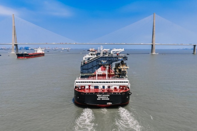 CSSC delivers record-breaking self-discharger to mining giant Rio Tinto