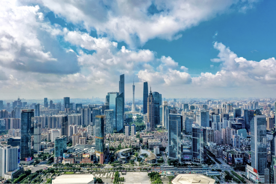 Tianhe CBD digital service exports show 20% annual compound growth for five years