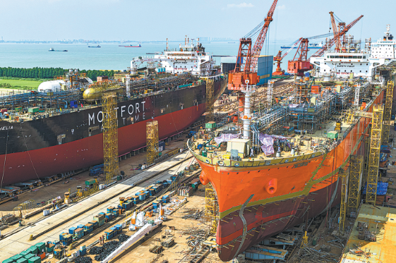 Shipbuilders see smooth sailing ahead