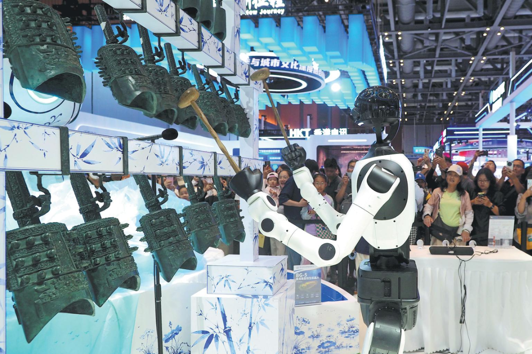 China's robots advance from stage to shop floor