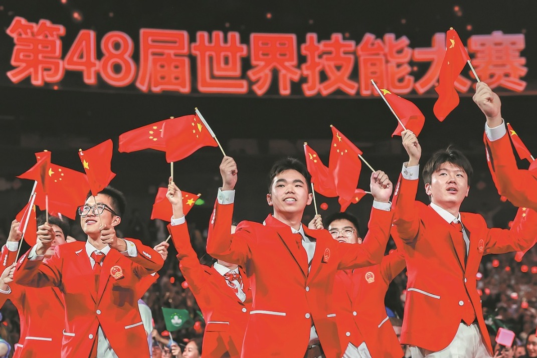 Skills event in Shanghai showcases young talent