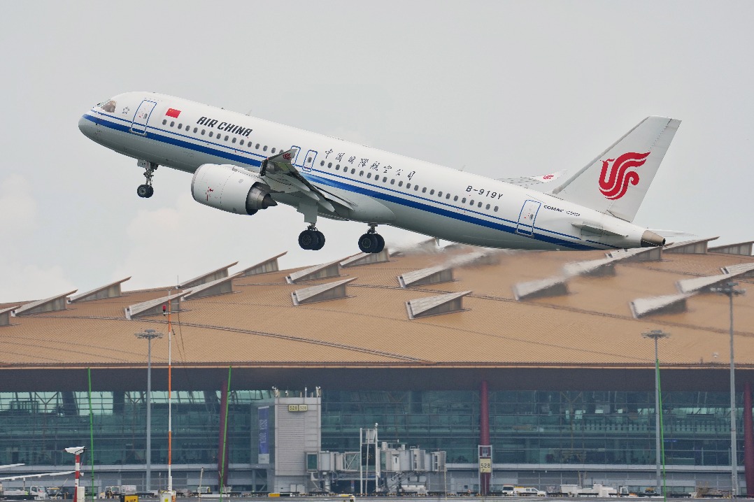 C919 jet carries over 8.4m passengers
