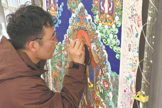 Preserving Tongren's thangka legacy