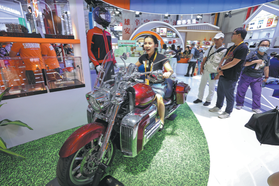 Overseas exports help rev up motorbike sales