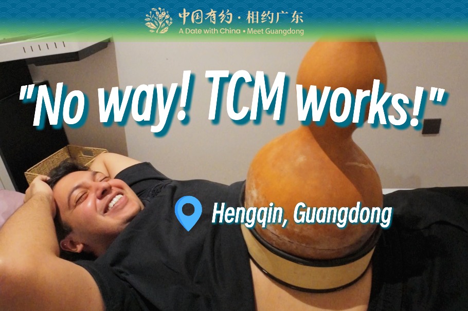 Why is TCM wellness trending overseas? An Egyptian vlogger shares his experience